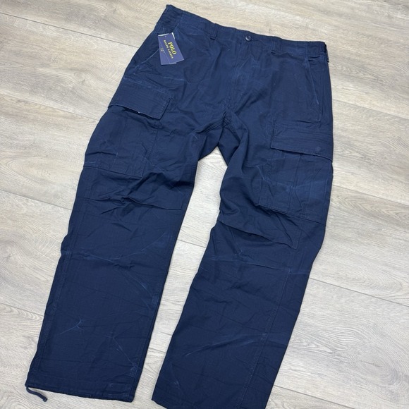 Polo Ralph Lauren Other - NWT Polo Ralph Lauren Navy Blue Cargo Utility Pants Men's Sz 34x30 Cinch